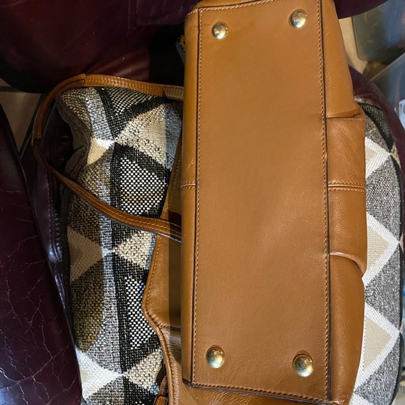 Brown Coach Leather Tote Bag - Picture 10 of 11